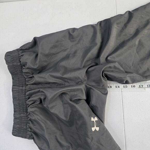 Under Armour track pants gray mens small 6883 - Picture 9 of 12
